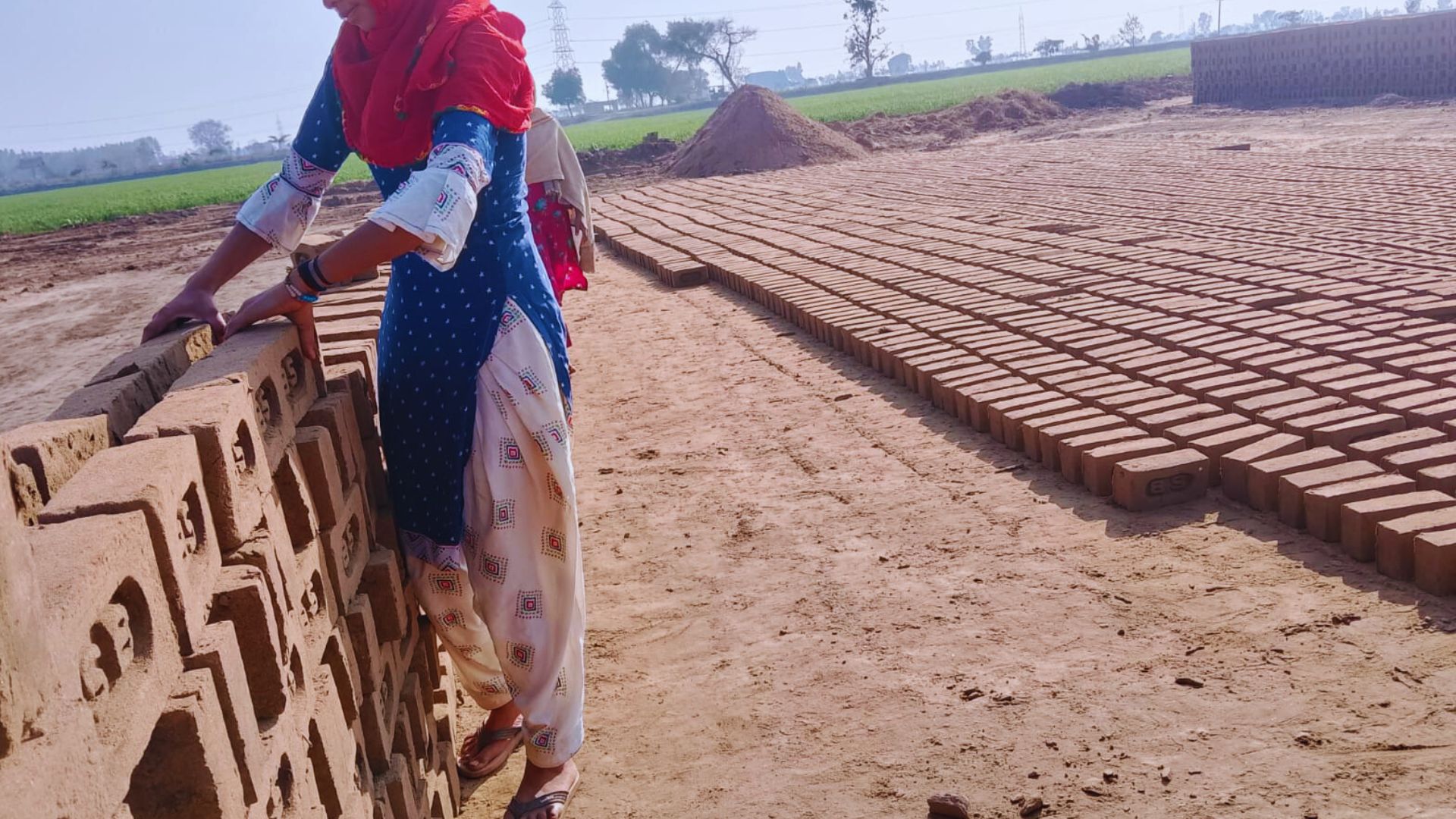 Child bonded labourer