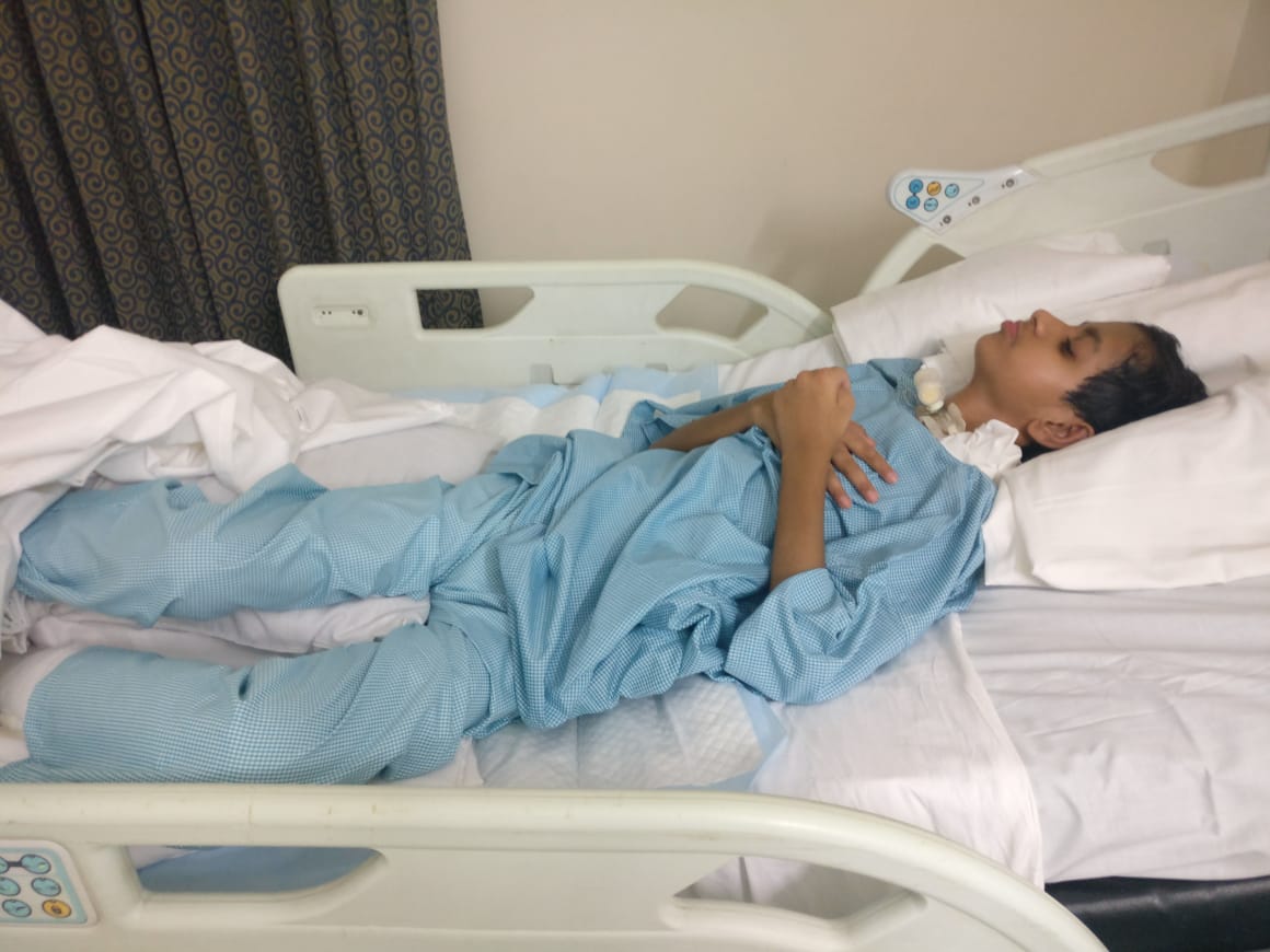 Ashray in vegetative state