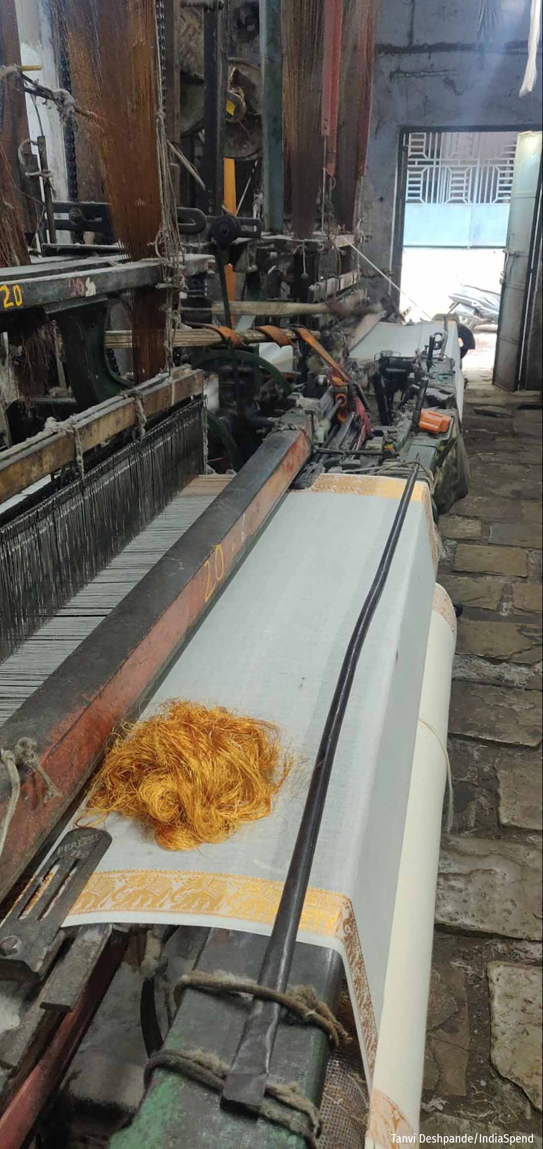 saree manufacturing unit in Bhiwandi