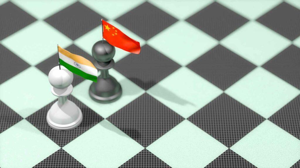 India China